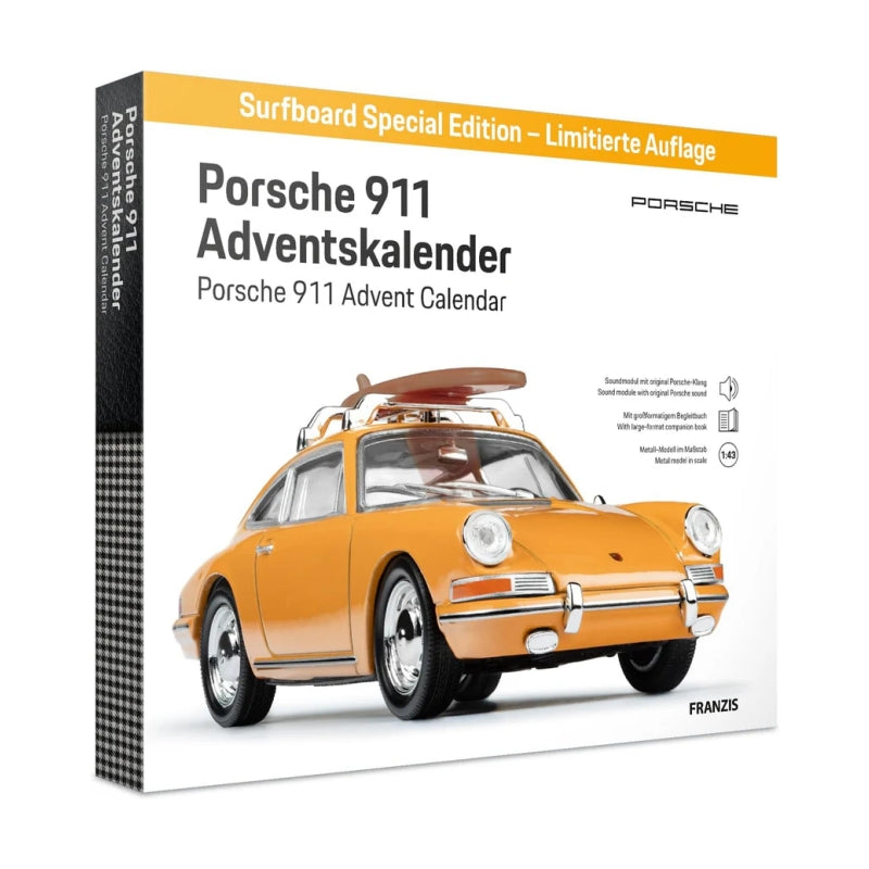 Porsche 911 Turbo Advent Calendar: Limited Edition Collectible Scale Model