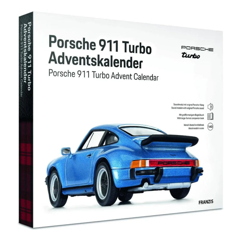 Porsche 911 Turbo Advent Calendar: Limited Edition Collectible Scale Model