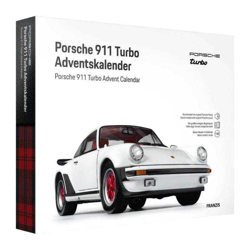 Porsche 911 Turbo Advent Calendar: Limited Edition Collectible Scale Model